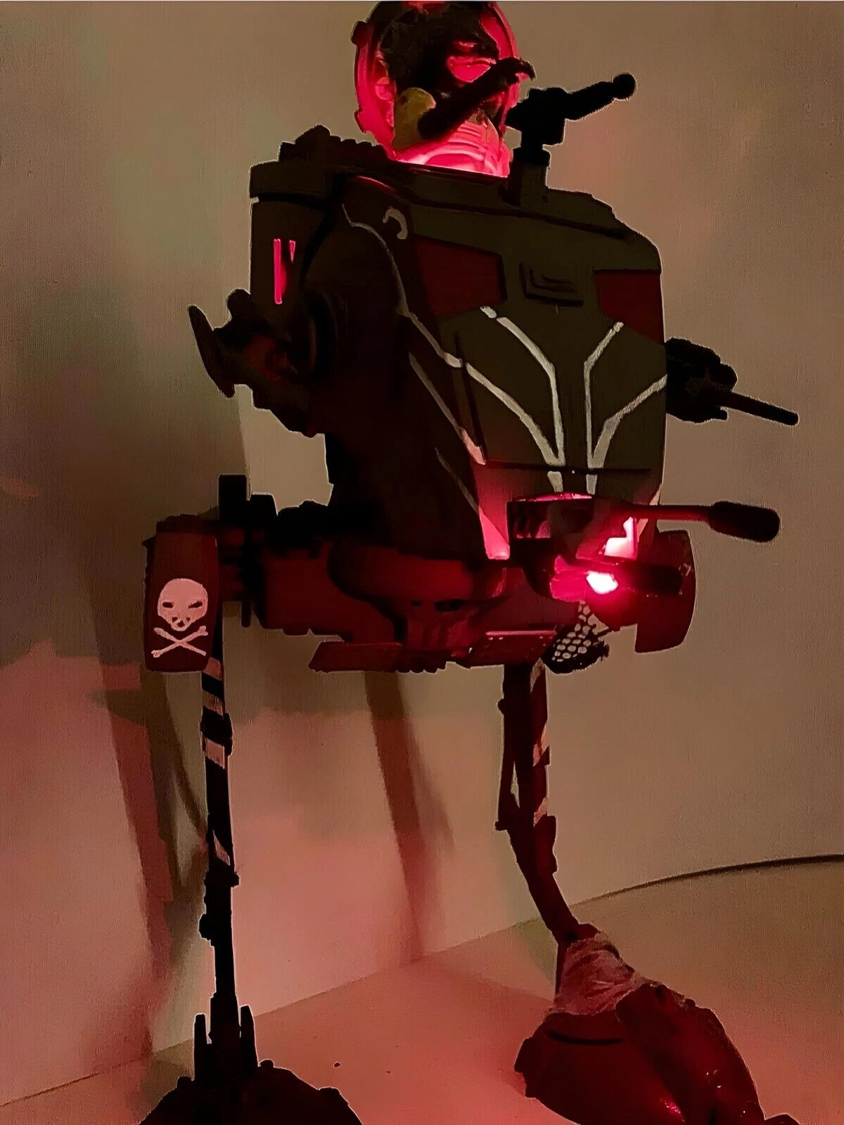 Star Wars Bossk AT-ST Walker Bounty Hunter Empire Strikes Back Kenner Custom