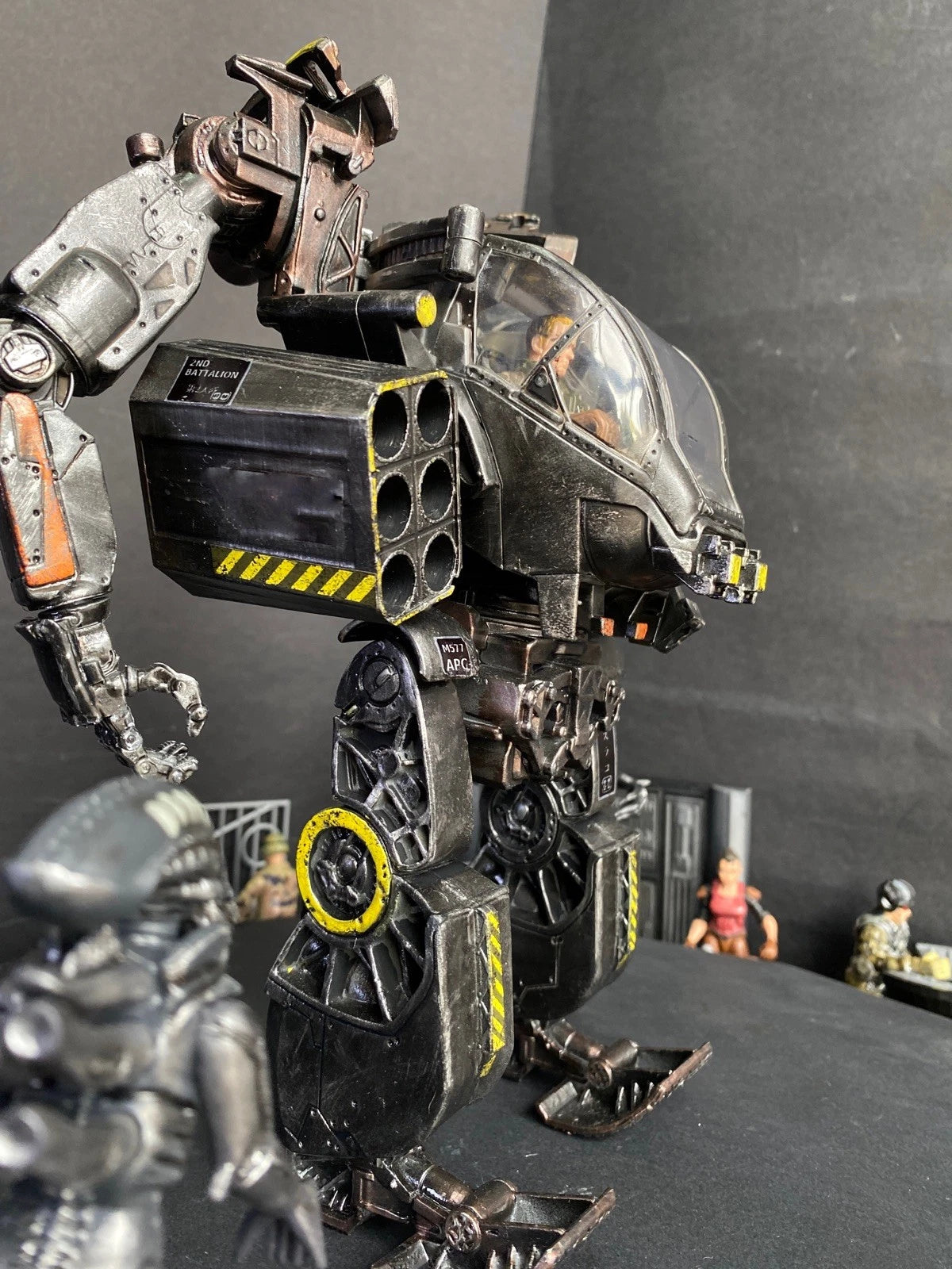 Star Wars Aliens Crossover Power Loader Colonial Marines Imperial Walker Custom