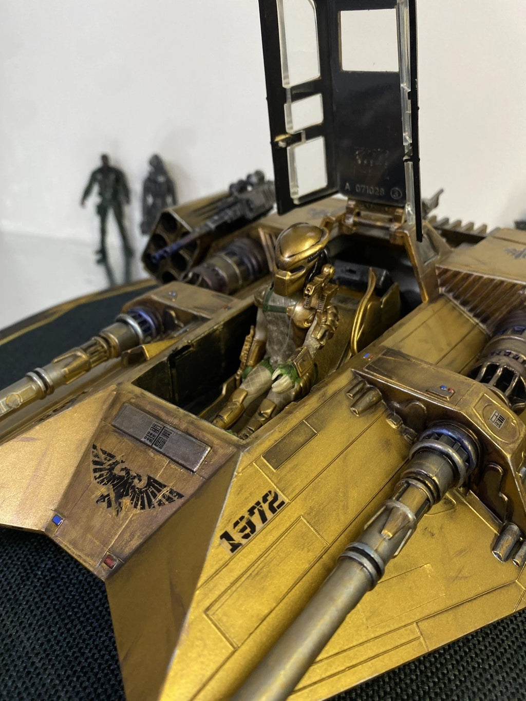 G.I. Joe Cobra Custom Vehicle 3.75” 1:18 Scale Military Diorama Commisssion