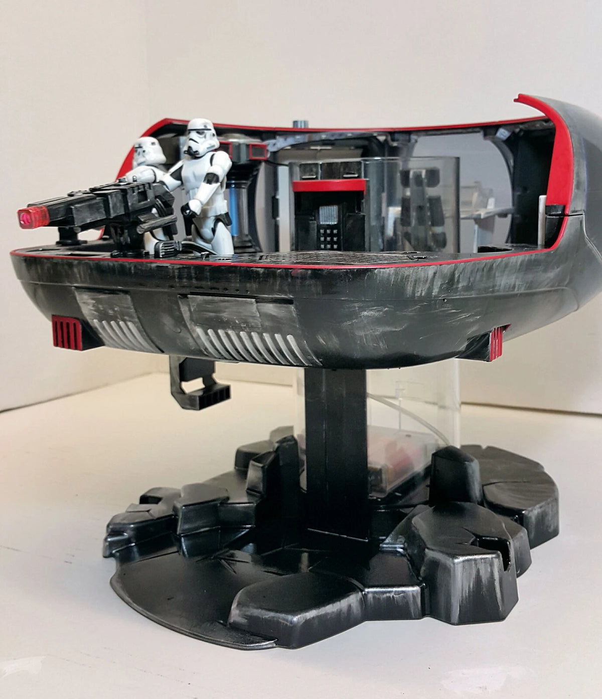 Star Wars Crimson Watch Outpost — LED Diorama (1:18 / 3.75”, Hand-Built One-Off - view 9