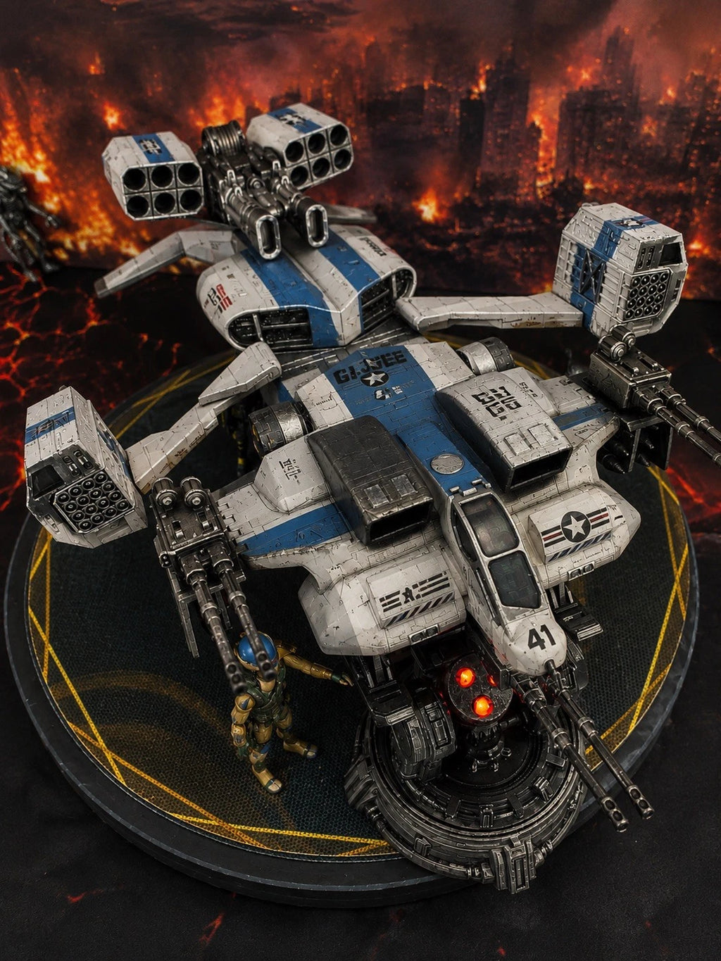 Custom Commission Warship / Diorama | BABYLON 5 Legacy Build | Collector Piece