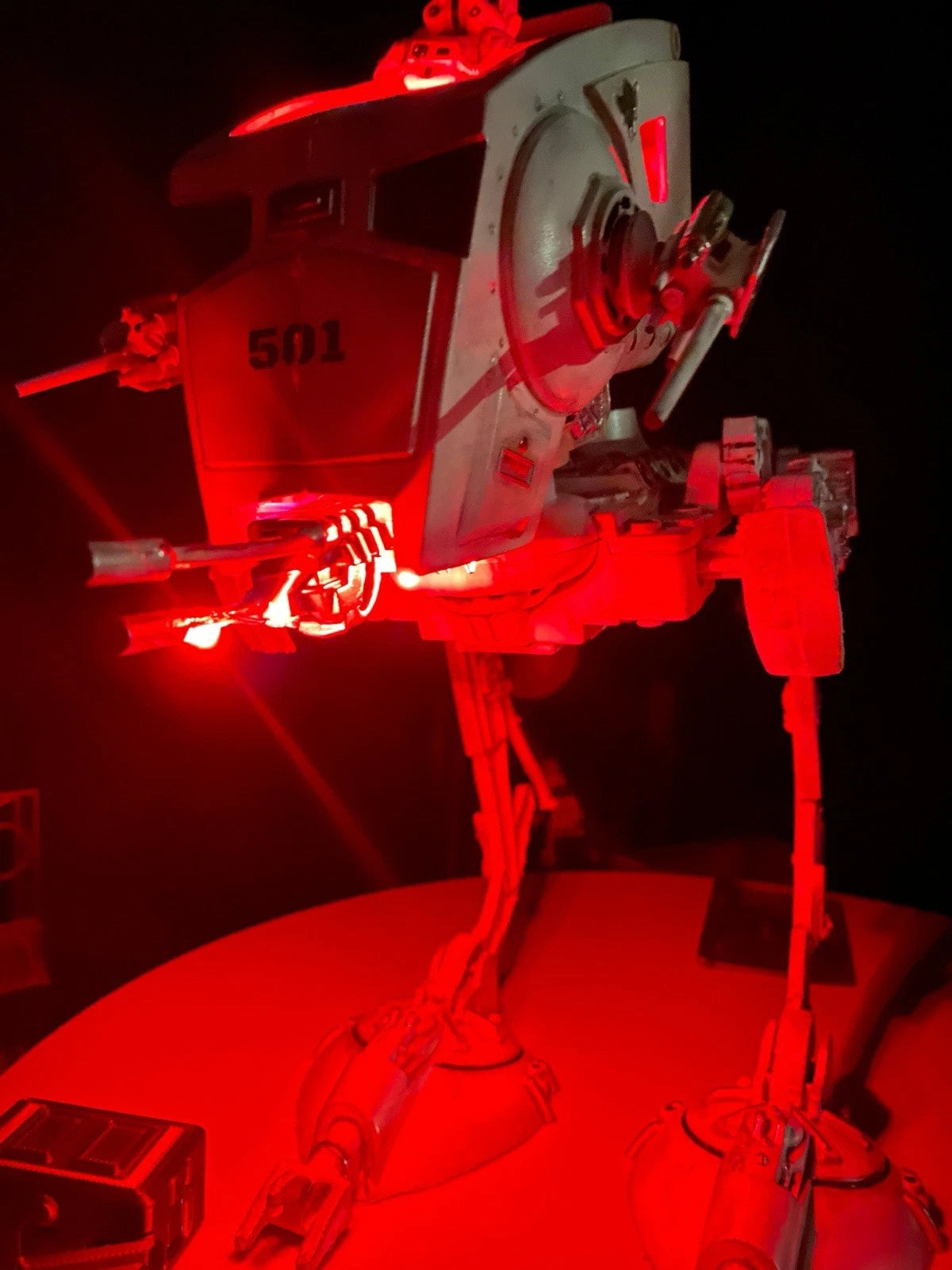 Star Wars Shin Hati Andor Custom AT-ST Empire Vintage Kenner Style Exclusive