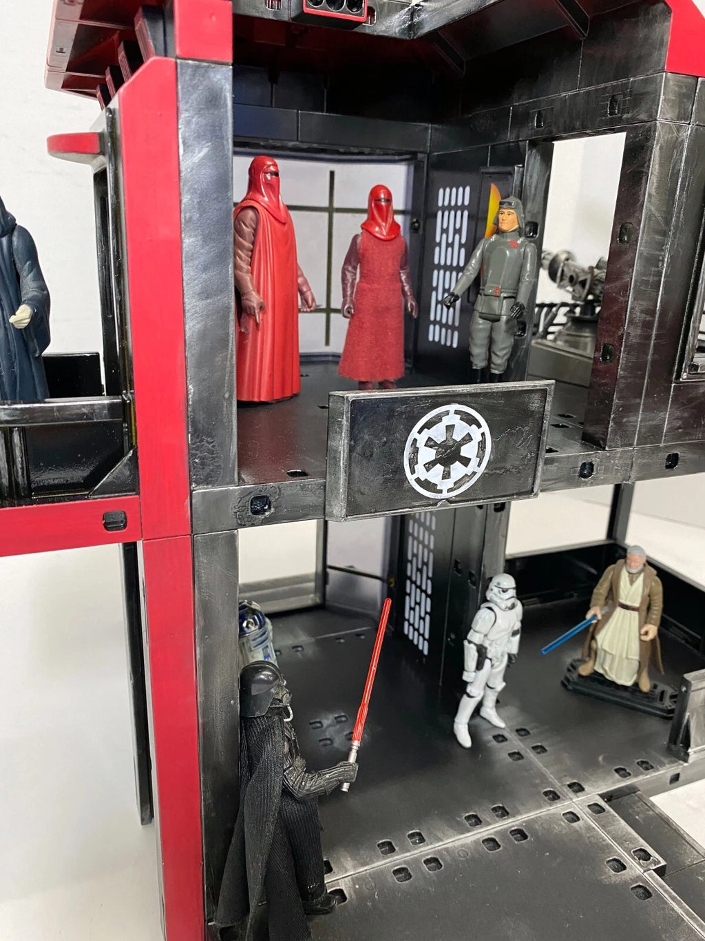Star Wars Royal Guard Emperor Palpatine Headquarters Vintage Kenner Custom - view 11