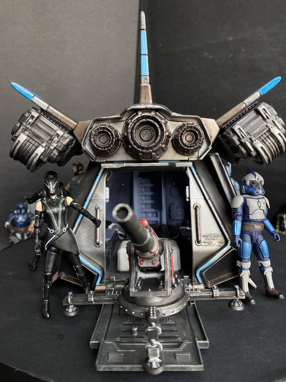 K-76 Dropship – Custom Andor Star Wars vintage Kenner Mandalorian Collectible