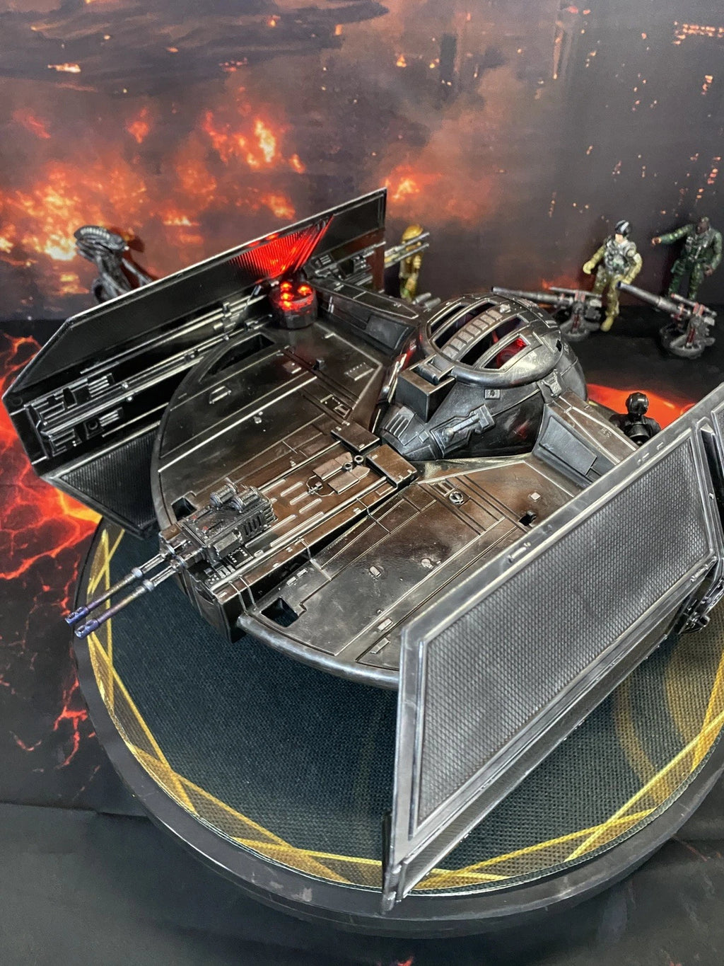 Star Wars TIE Fighter Vintage Collection Imperial Empire Sith Custom Starfighter
