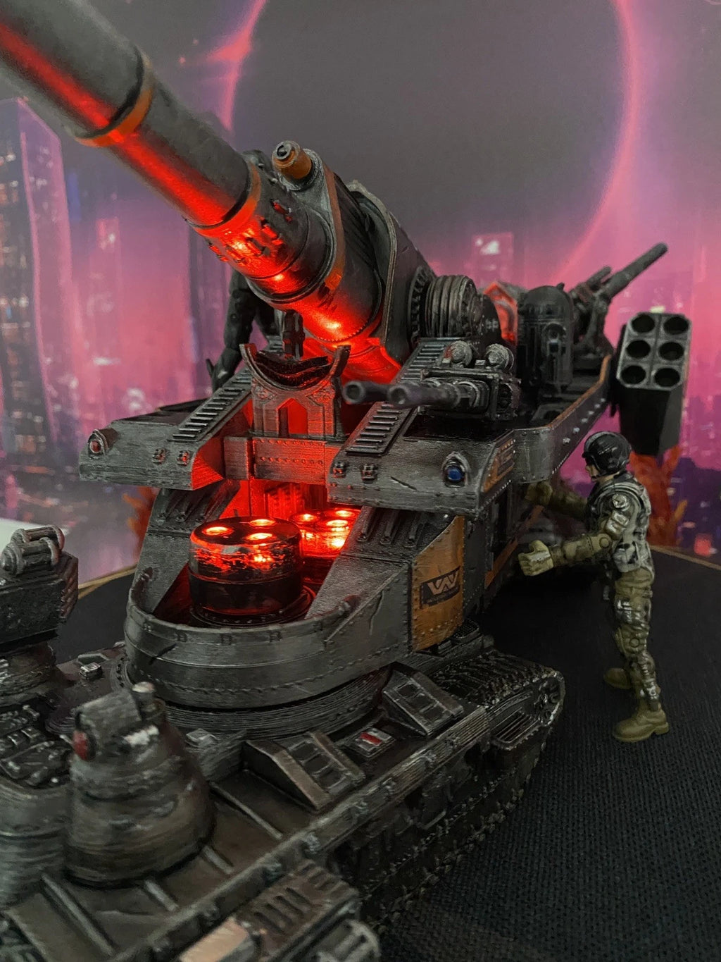 Ancient Gatefront Assault Commission | Stargate Custom / Diorama SG1 Painted