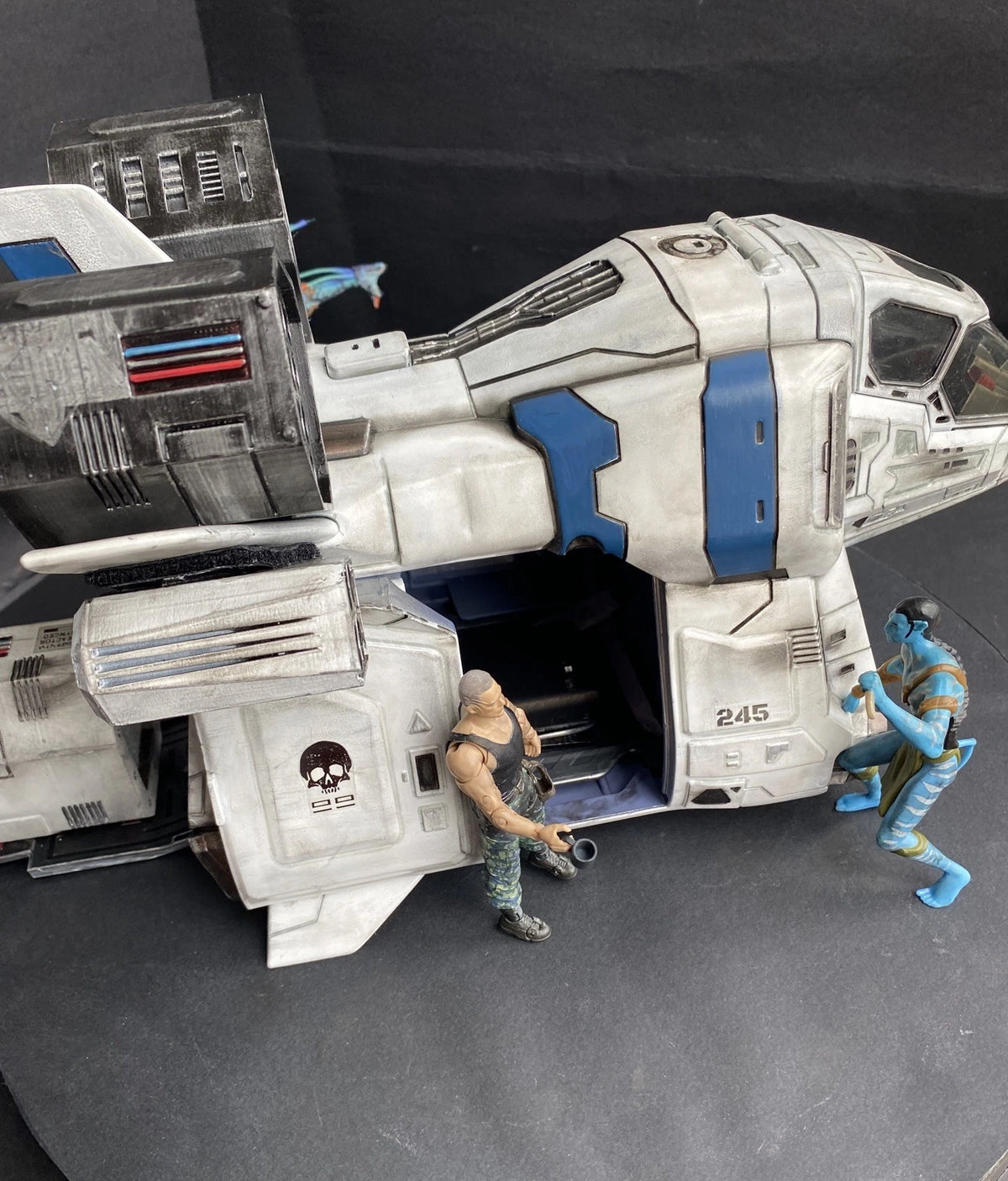 Avatar Way of Water RDA VTOL Dropship Pandora fire and ash Custom