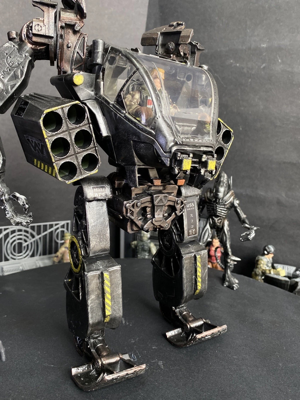 Star Wars Aliens Crossover Power Loader Colonial Marines Imperial Walker Custom