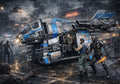 Resident Evil Umbrella Blue Sector-7 custom VTOL