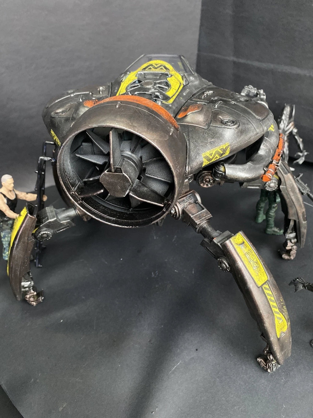 COBRA WIDOW-STINGER VAS-9 Assault Walker Custom VTOL Gunship GI Joe collectible