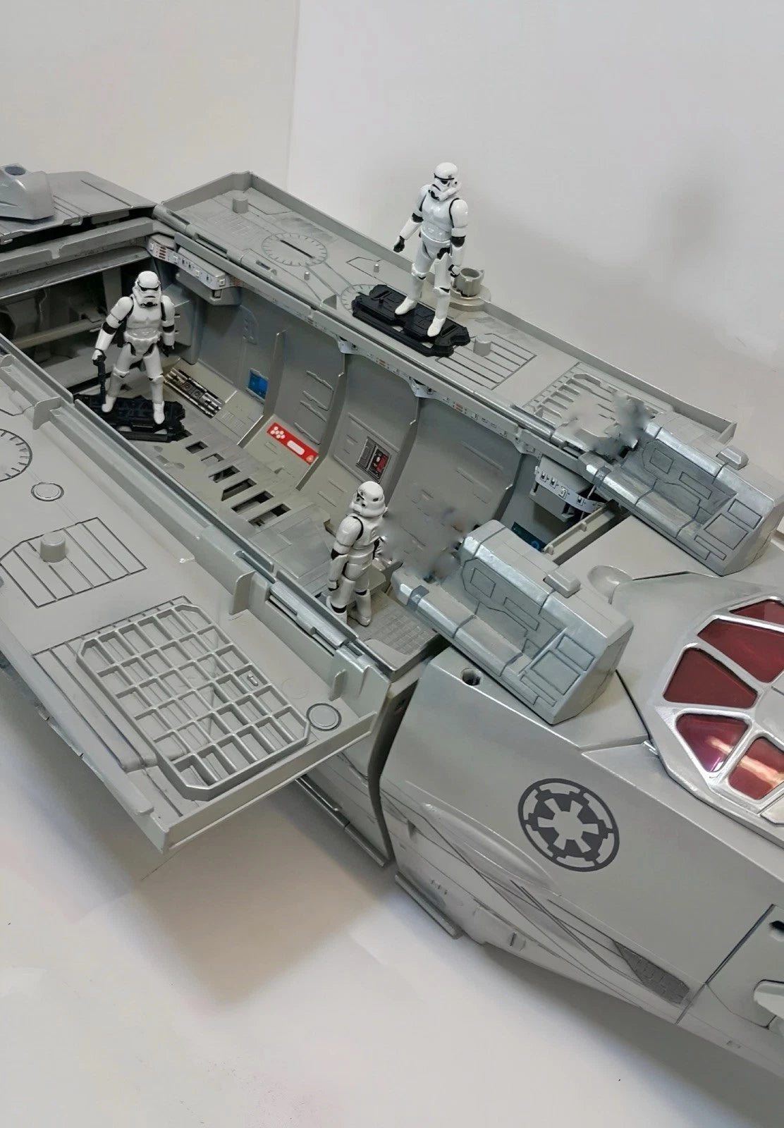 Cold Ember Imperial Shuttle - Hand-Painted Star Wars Andor Sith Empire Vintage - view 19