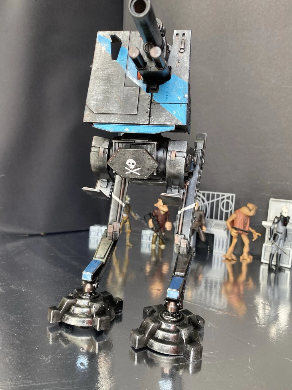 Blue Jackal Custom Imperial AT-DT War Walker 1:18 Hand-Painted One-Off Star Wars