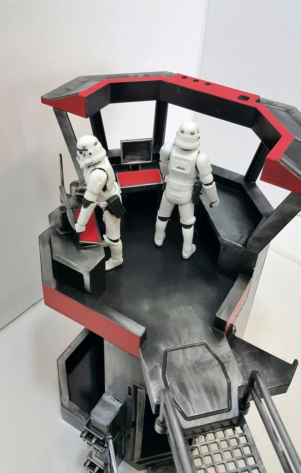 Star Wars Andor Imperial Base Diorama Custom Kenner Death Star vintage Display - view 13