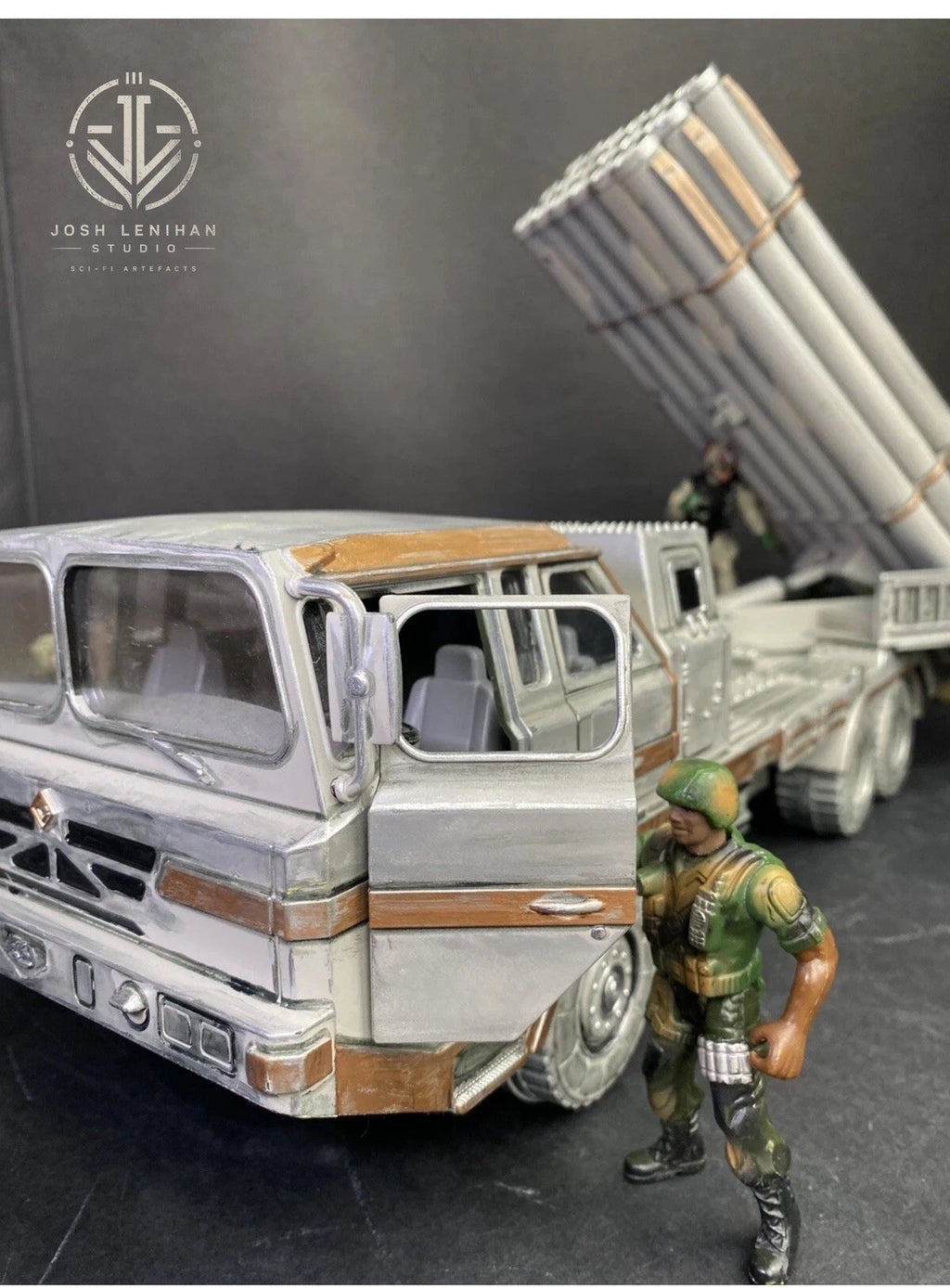 GI JOE COBRA Developmental Missile Launcher 1:18 Rare Collectible Vintage