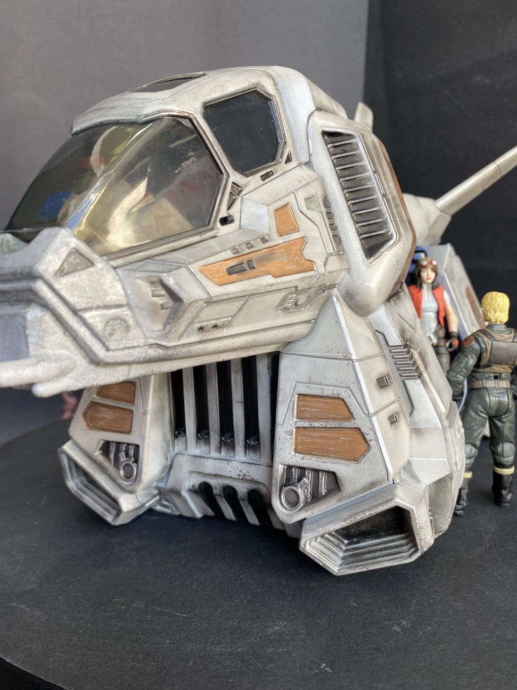 City Perimeter Courier-7 Custom Logan’s Run Shuttle Diorama Sci-Fi Vehicle
