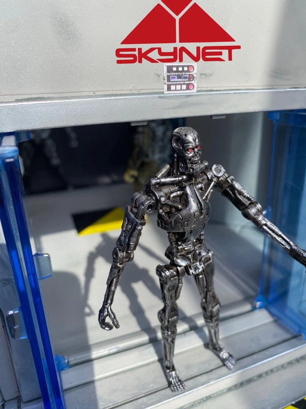 Terminator commission Hunter Killer Skynet Cyberdyne Kenner Custom Diorama