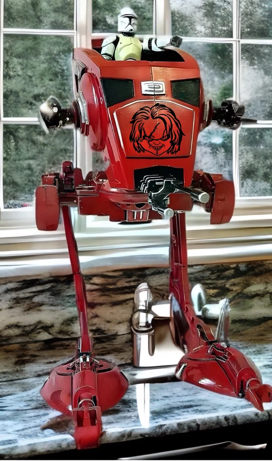 Custom Horror Vehicle Commission | Collector Artwork Vintage Kenner Collectible