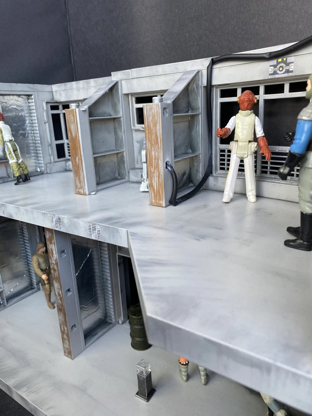 Yavin 4 Command Centre – Vintage Kenner Rebel Mandalorian Star Wars Diorama