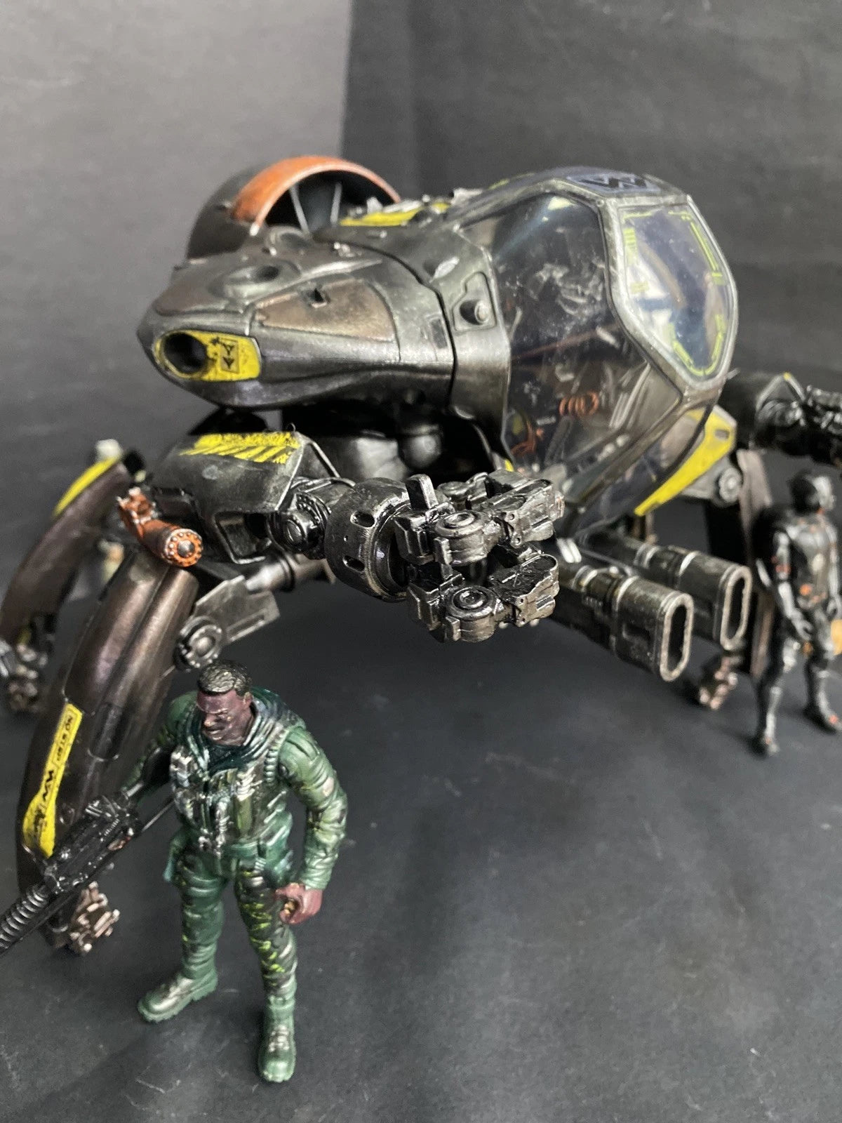 COBRA WIDOW-STINGER VAS-9 Assault Walker Custom VTOL Gunship GI Joe collectible
