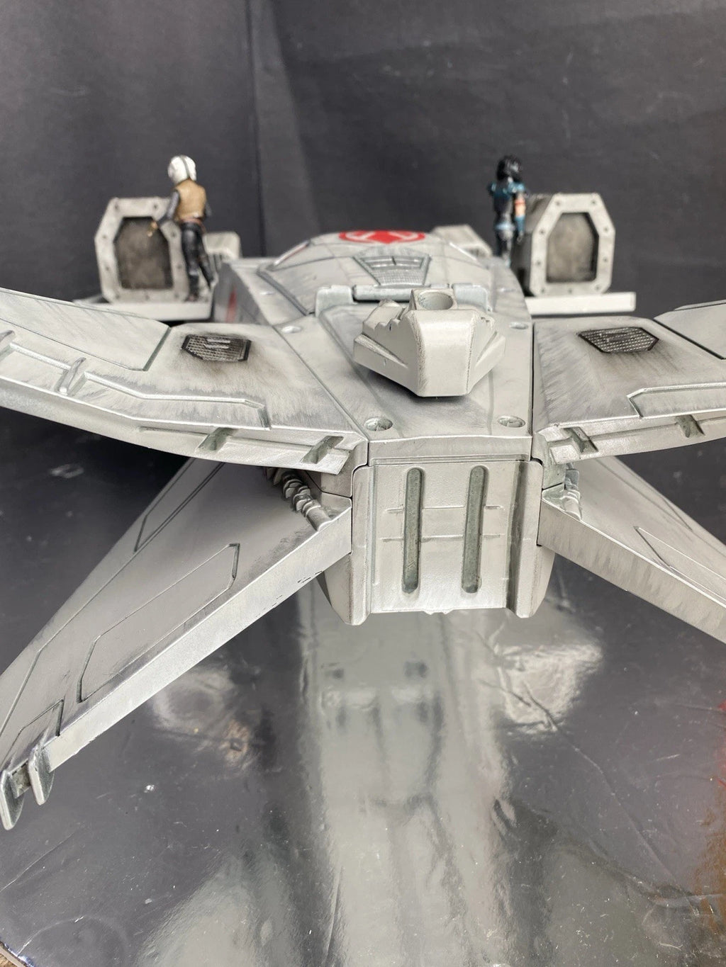 Dark Sentinel 501st Gunship Star Wars Andor Clone Wars Kenner Collectible