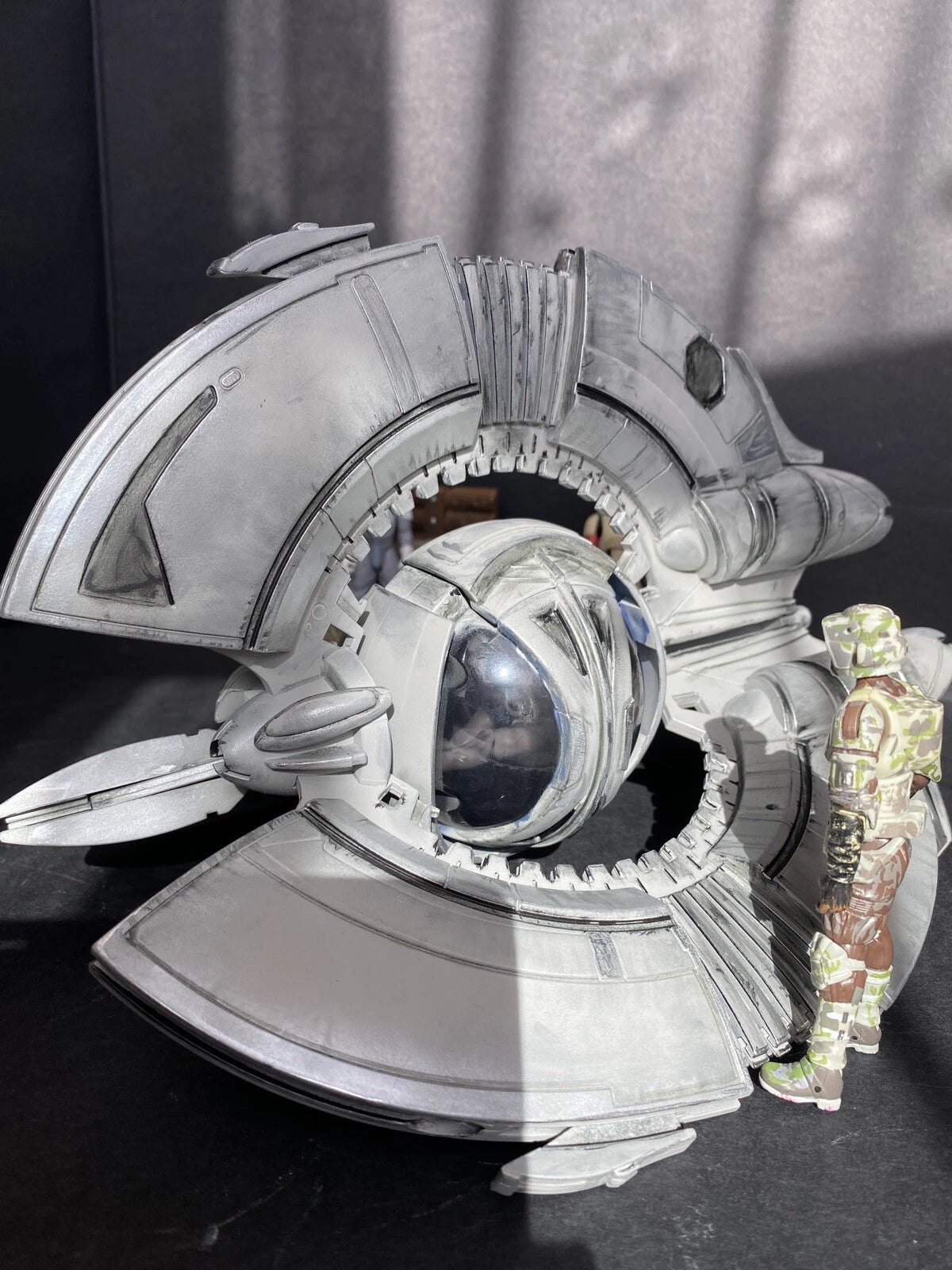 Star Wars Eclipse Tri-Fighter Custom CIS Droid Interceptor Vintage Kenner  - view 19