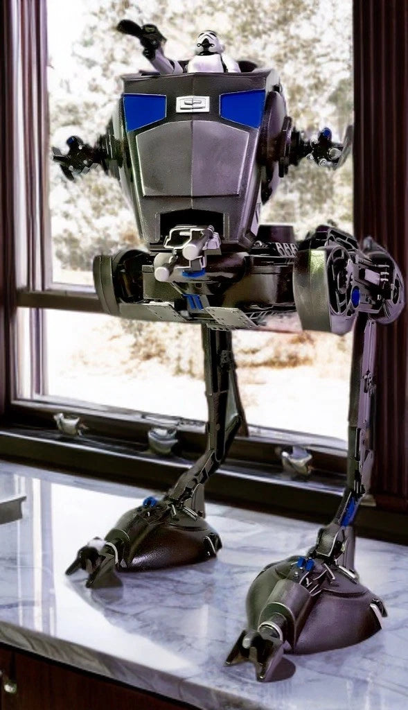 Night Warden Star Wars AT-ST Scout Walker (1:18 / 3.75 Hand-Painted One-Off)