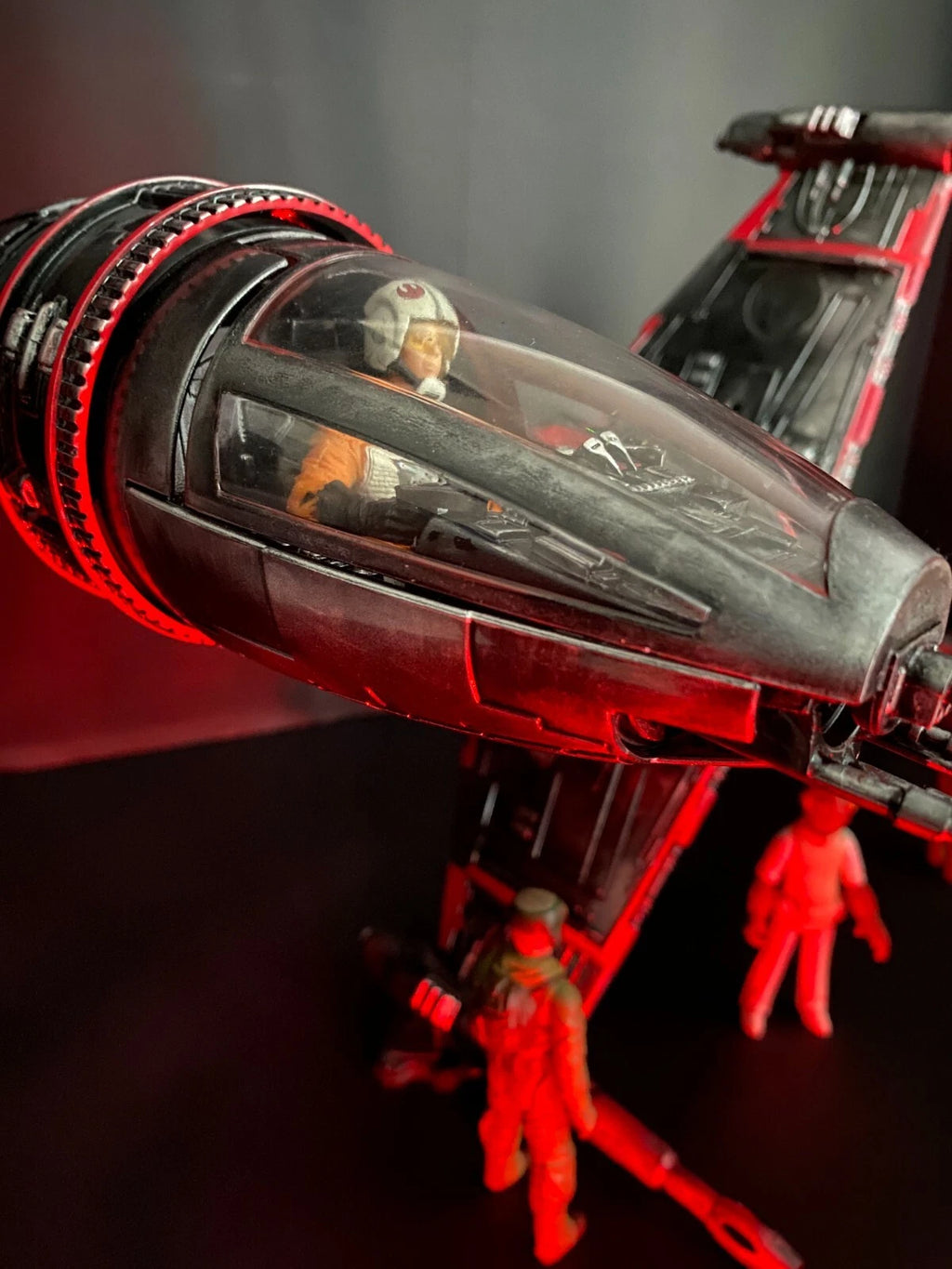Star Wars Hellion Vortex B-wing Interceptor vintage Maul Shadow lord collectible - view 8