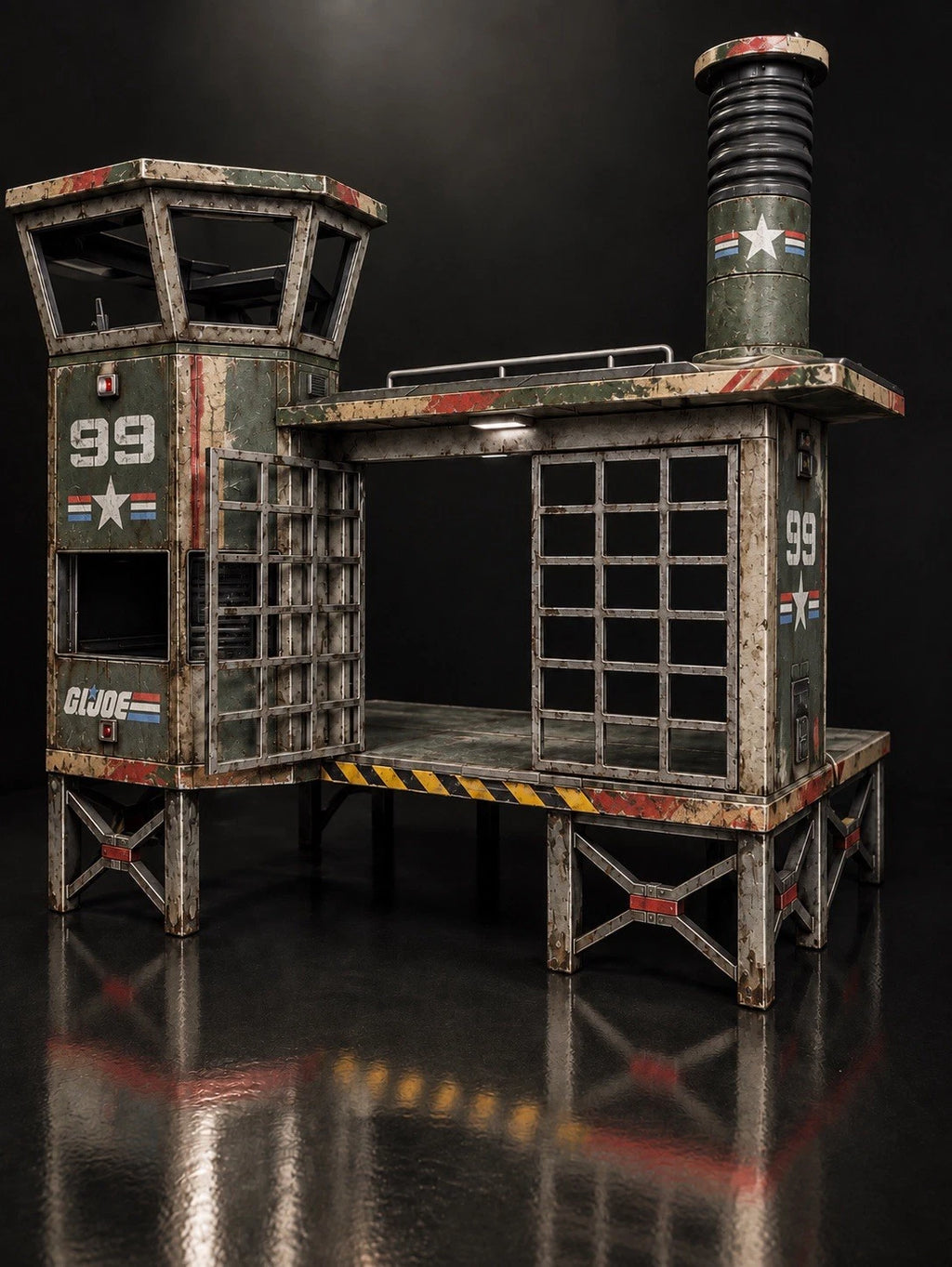 Mars Quarantine Interceptor Commission | Total Recall Custom Vehicle / Diorama