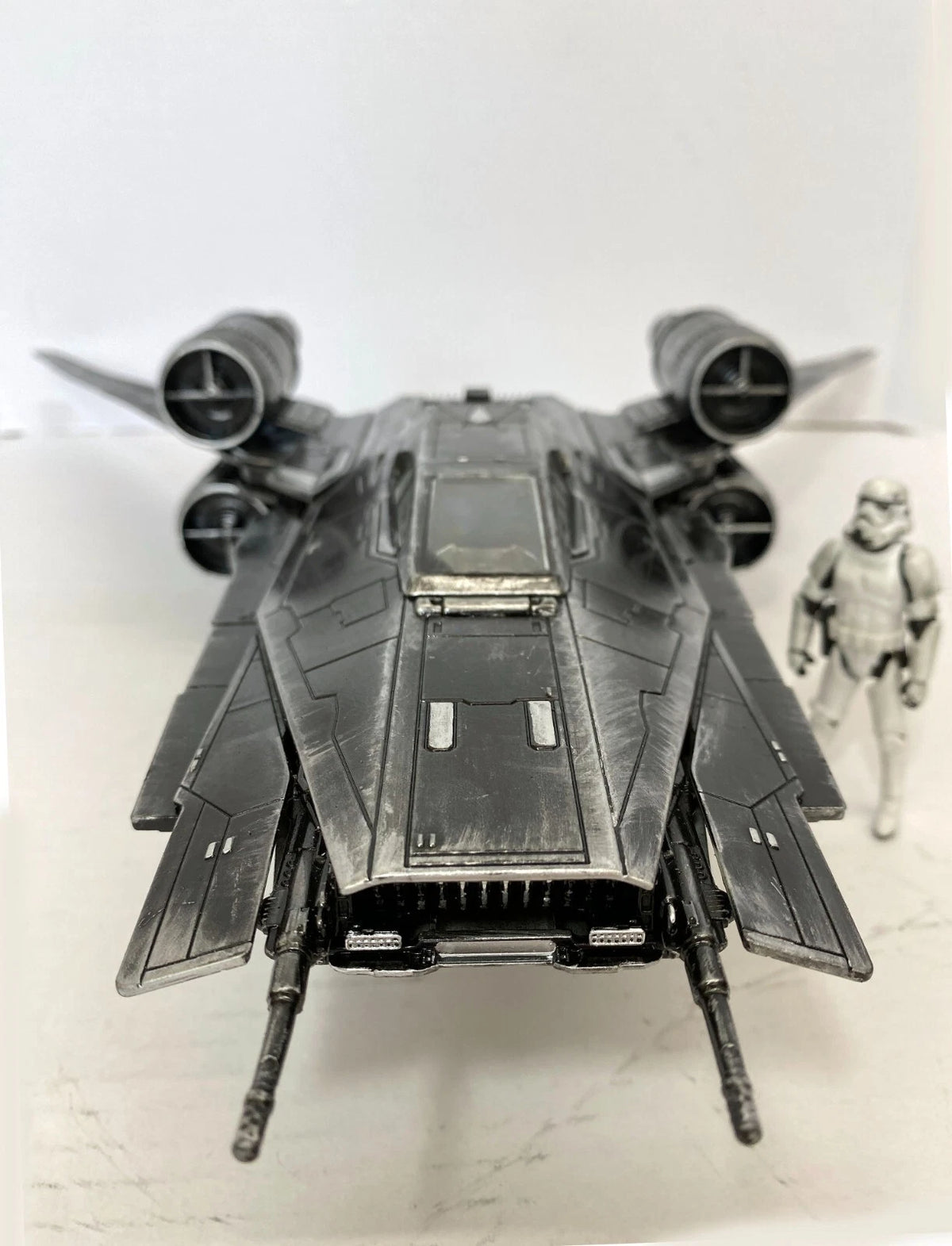 Star Wars Andor U Wing Imperial Sith Vintage Kenner Custom Empire Collectible - view 14