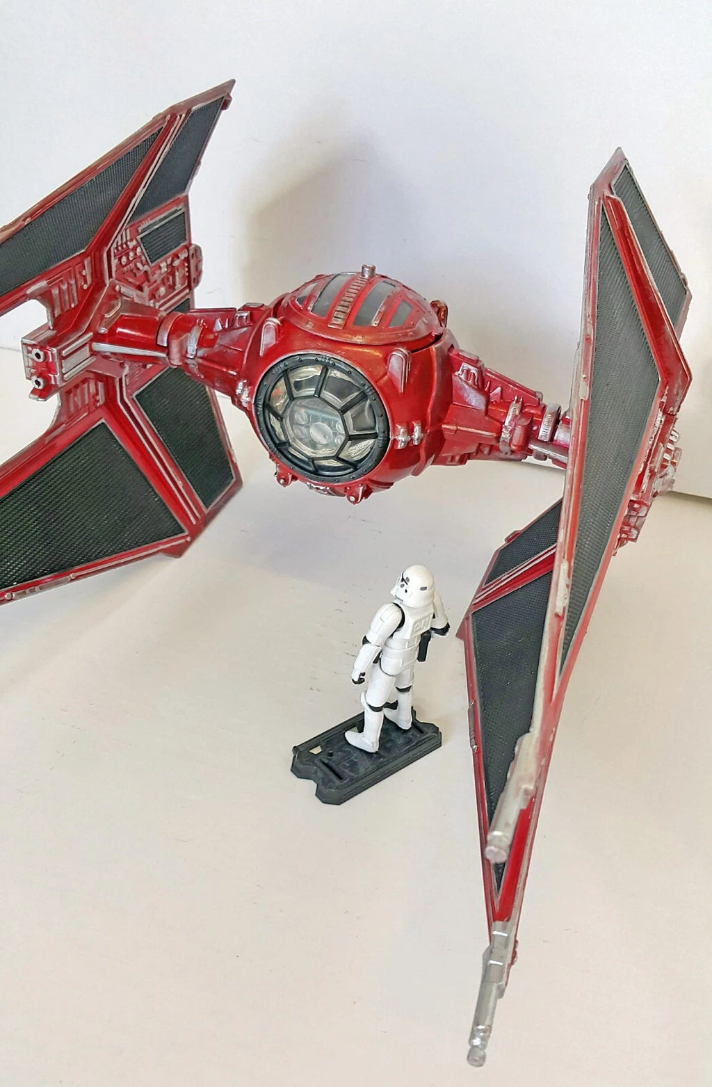 Star Wars TIE Interceptor Imperial Fighter Vintage Collection TVC Kenner Custom