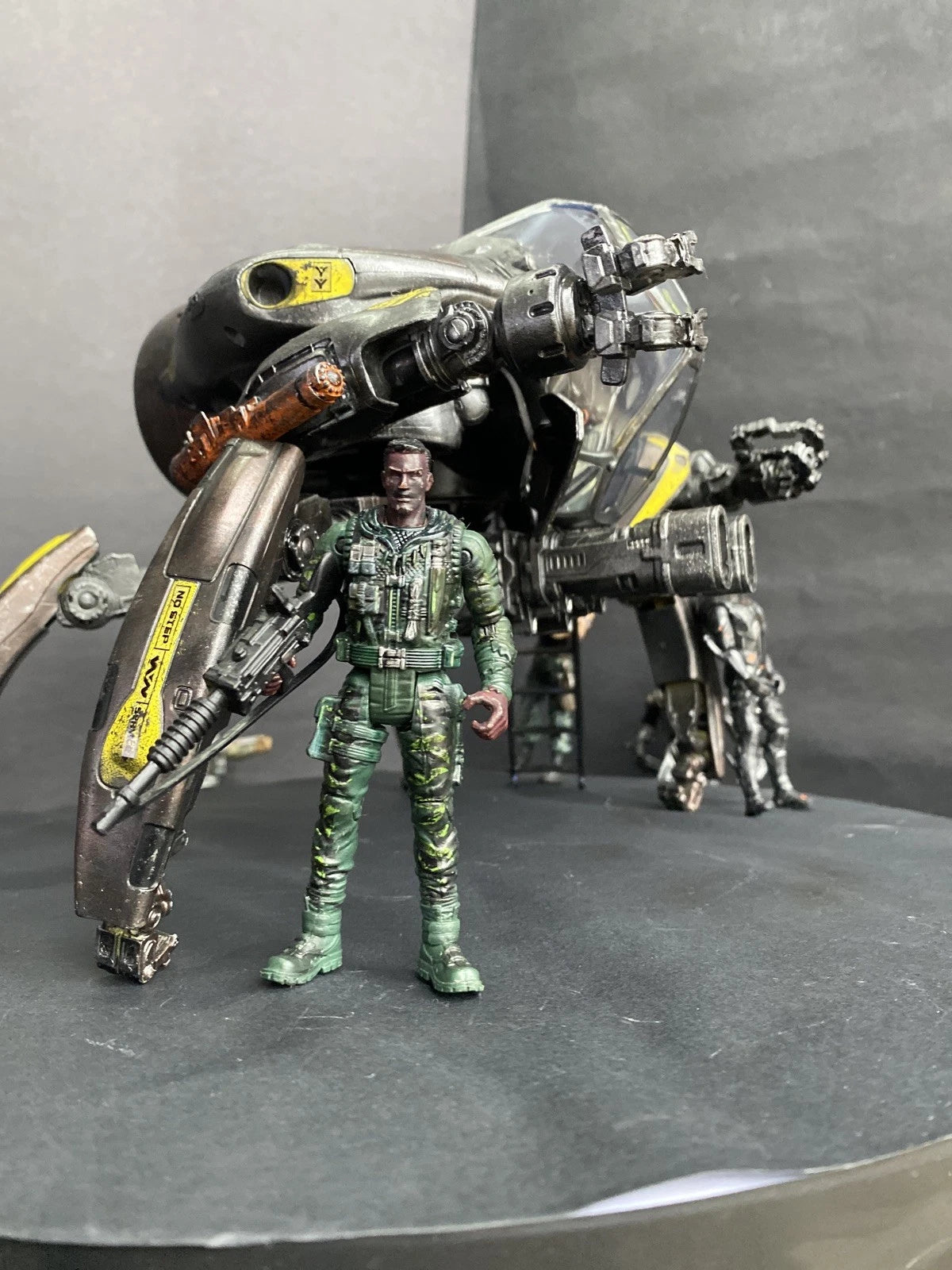 COBRA WIDOW-STINGER VAS-9 Assault Walker Custom VTOL Gunship GI Joe collectible