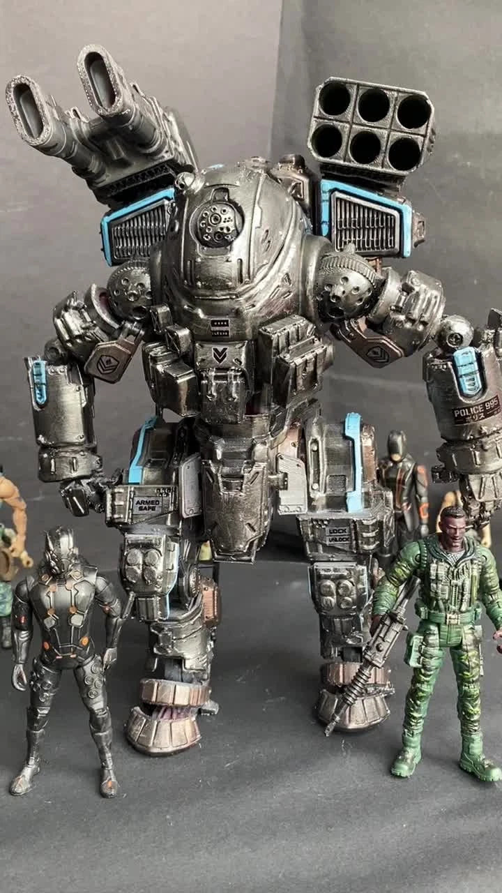 Cobra SIEGEFRAME OS-221 Urban Exo Custom Heavy Walker GI Joe vintage collectible