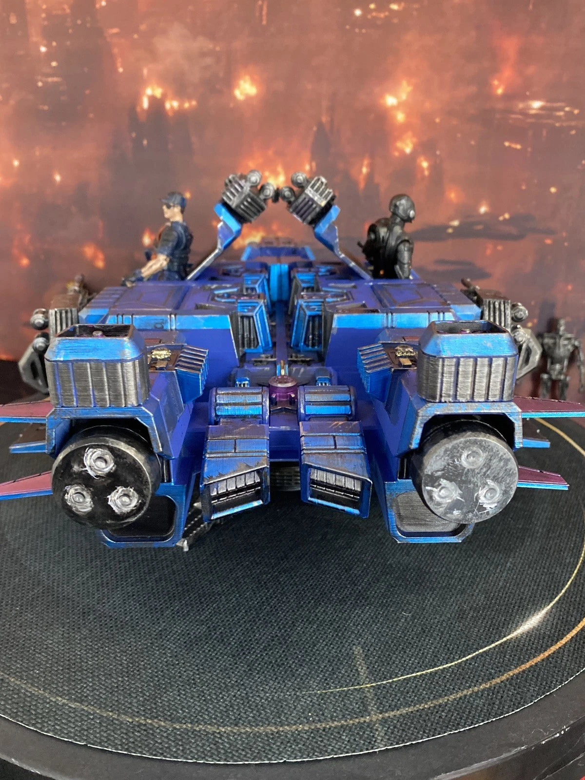 Aliens Weyland Yutani Siege Lander | Custom Colonial Marine Gunship Romulus APC