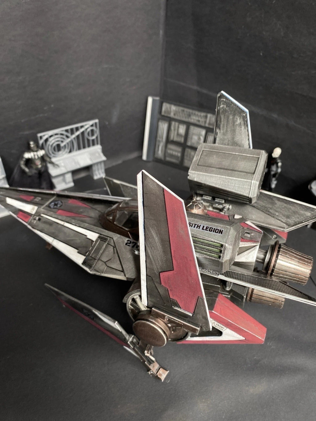 Andor Star Wars Hoth PHX-276 BRAVO V-Wing Interceptor Endor Sith Vintage Kenner