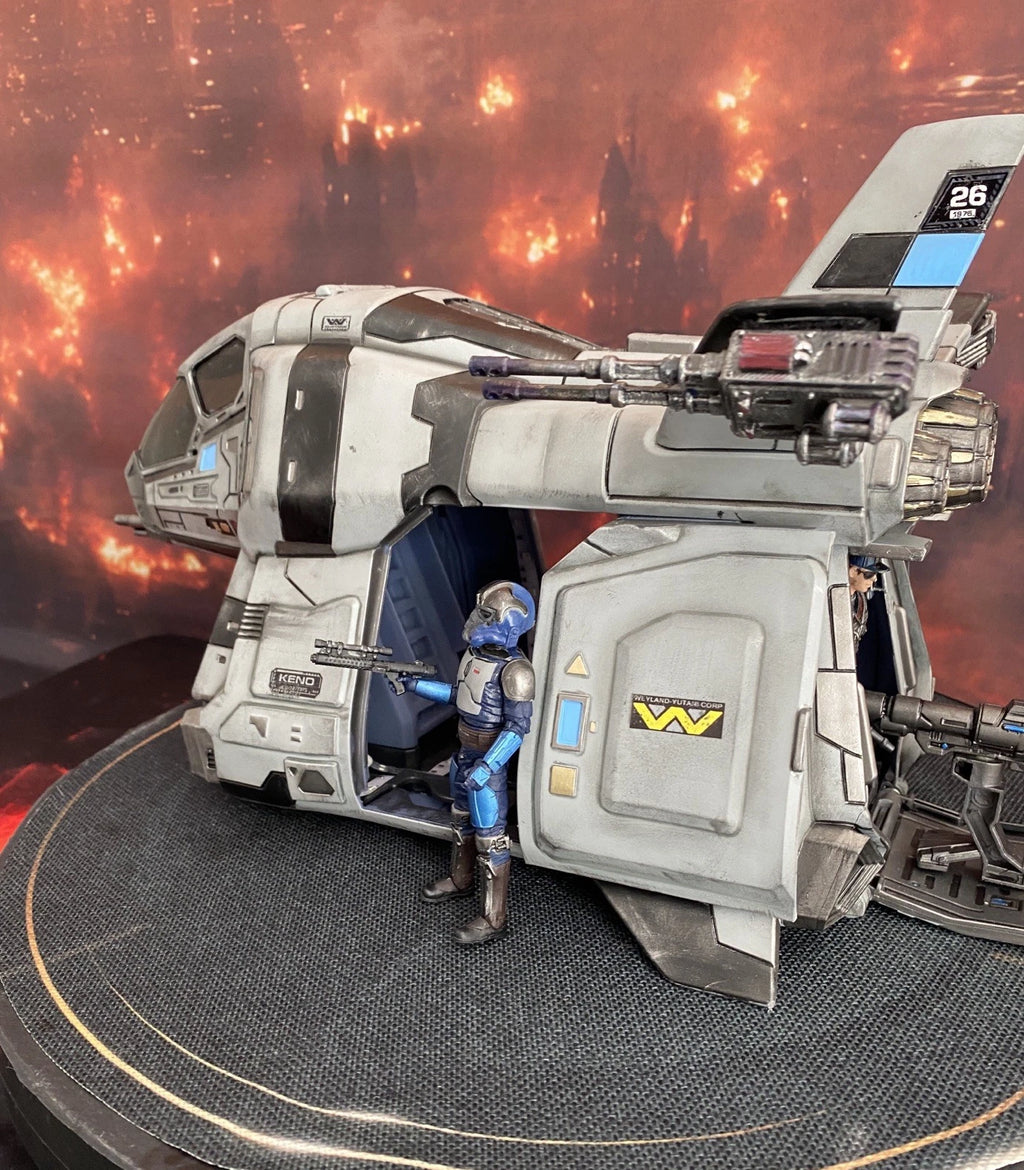 RoboCop OCP Custom Gunship Detroit Police Transport Urban Assault Battle Damaged
