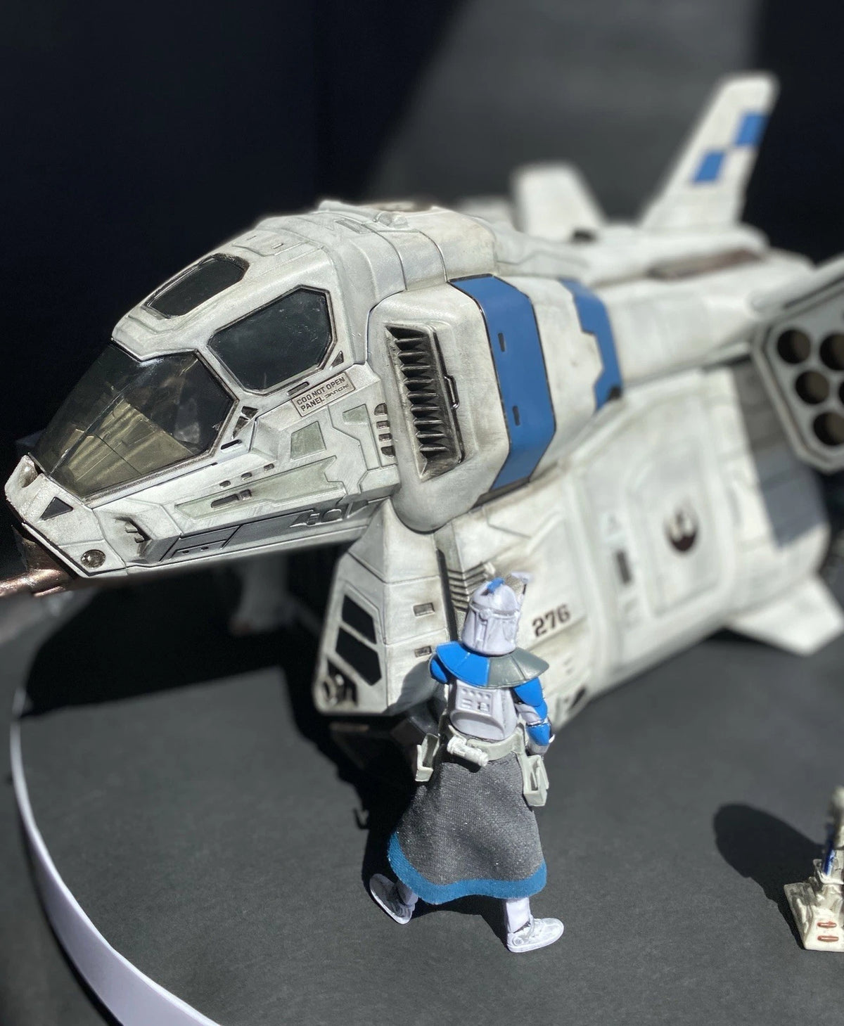 Star Wars Andor Rebel Alliance Starfighter Custom Vintage Collection Rogue One