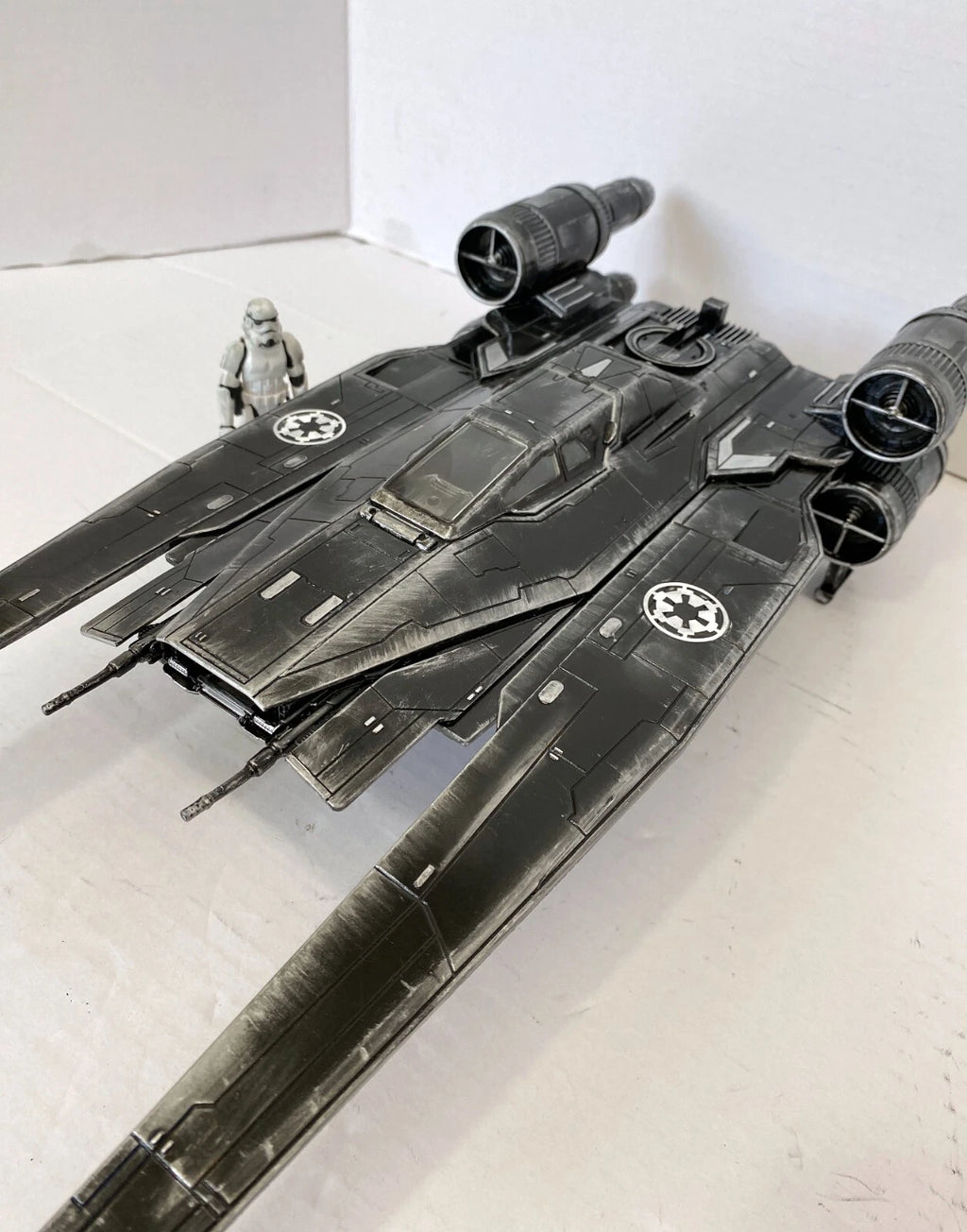 Star Wars Andor U Wing Imperial Sith Vintage Kenner Custom Empire Collectible - view 10