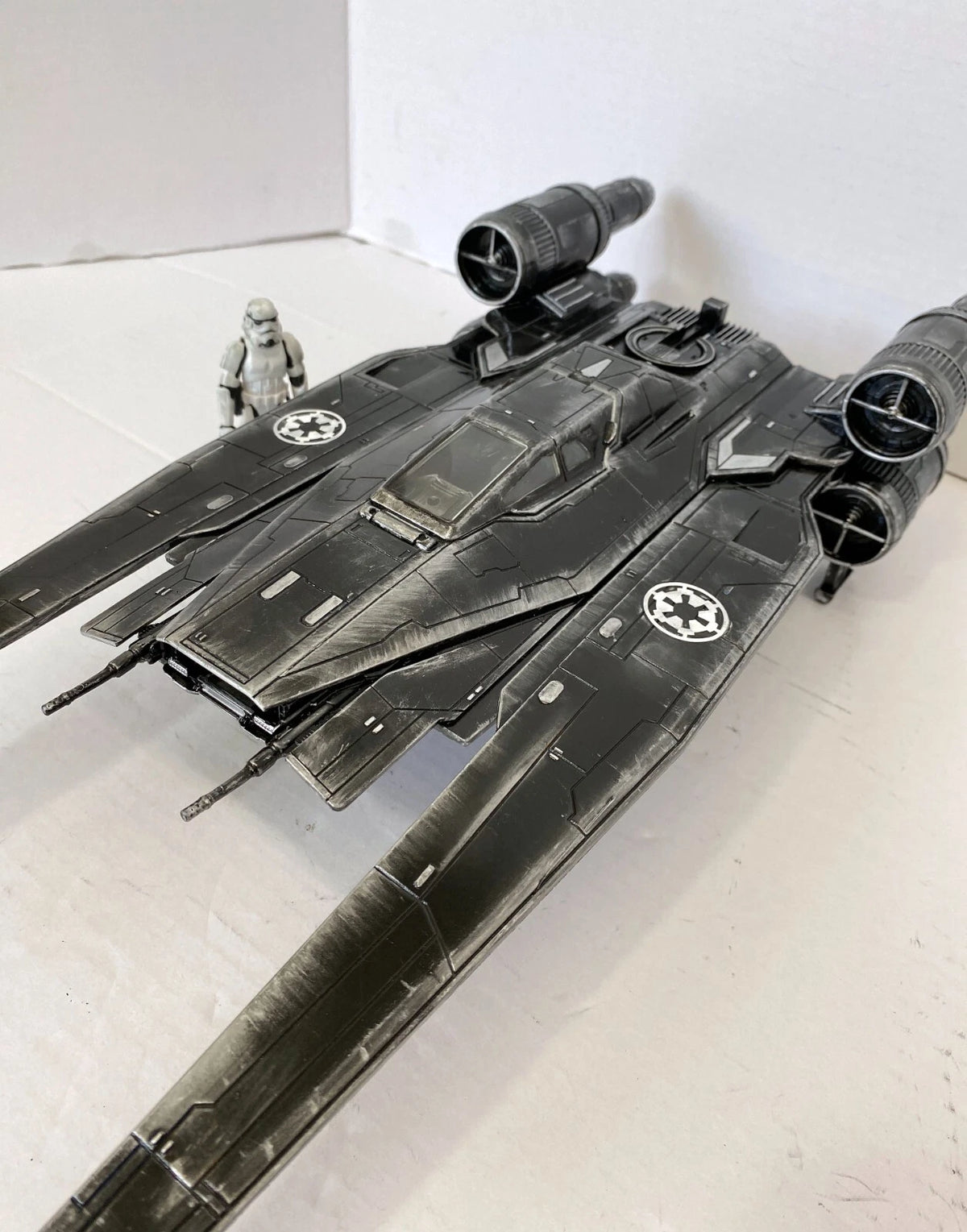 Star Wars Andor U Wing Imperial Sith Vintage Kenner Custom Empire Collectible - view 10