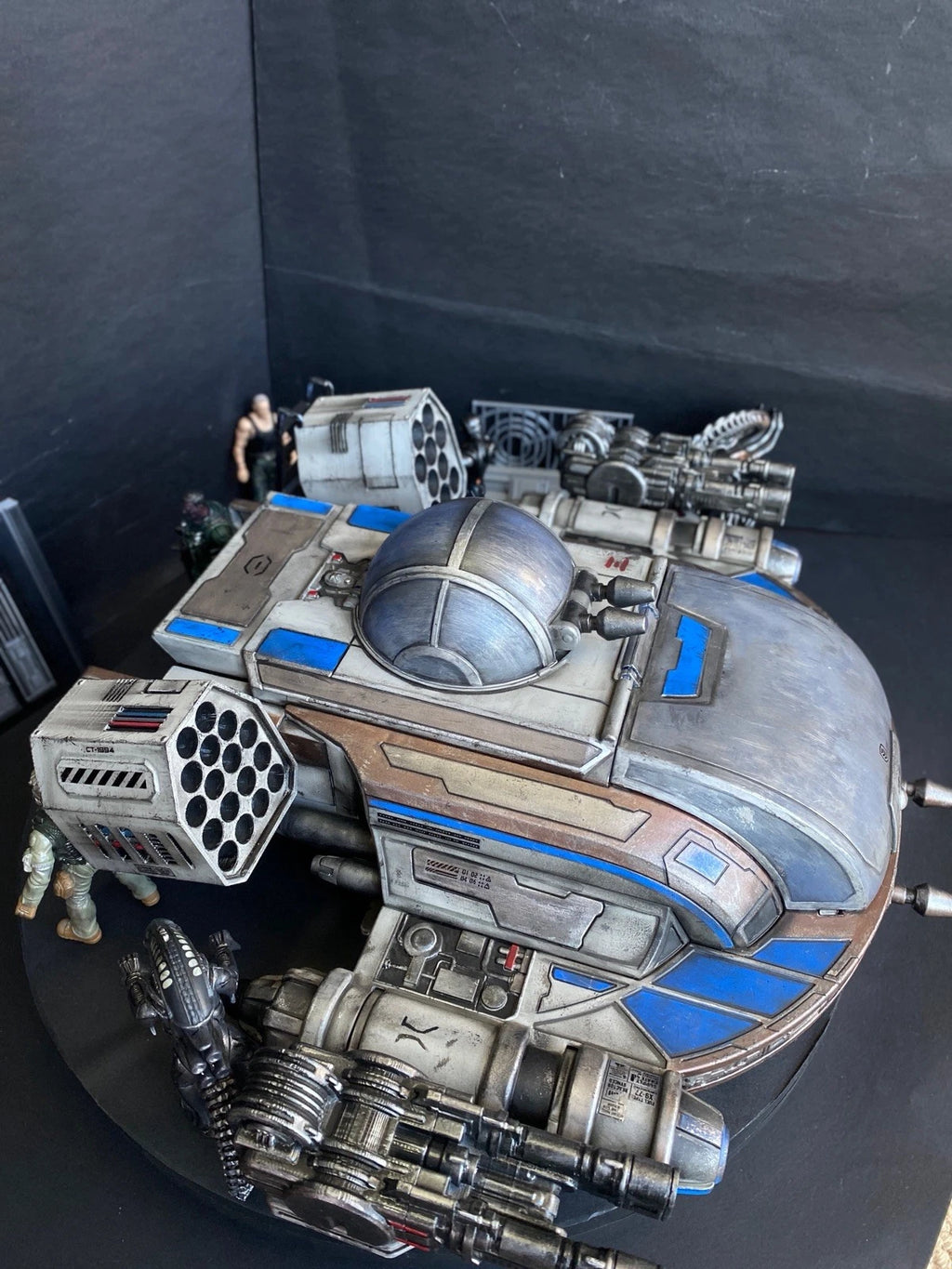 “SKYLOCK” Dropship Gun-Barge – Starship Troopers Mobile Infantry Assault Custom