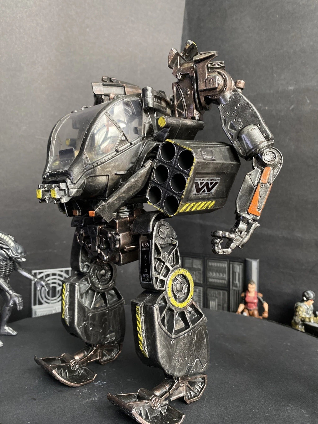 ALIENS Colonial Marines Custom Combat Mech Alien Earth Weyland Yutani Romulus