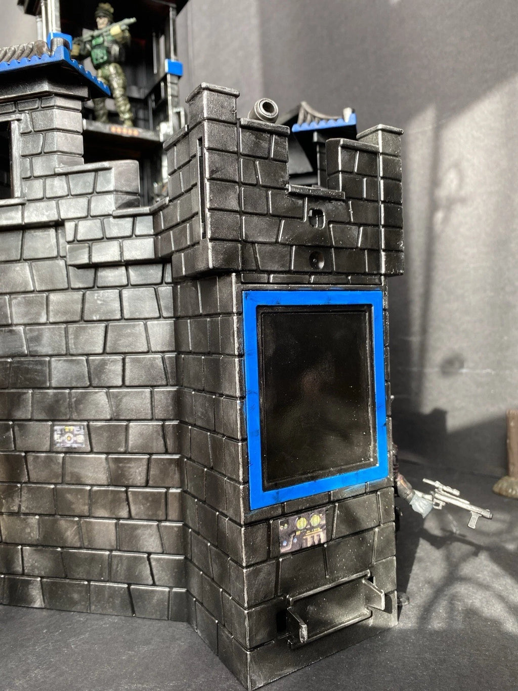 GI JOE COBRA DEVELOPMENTAL TERROR DOME Diorama 1:18 Collectible Vintage Custom