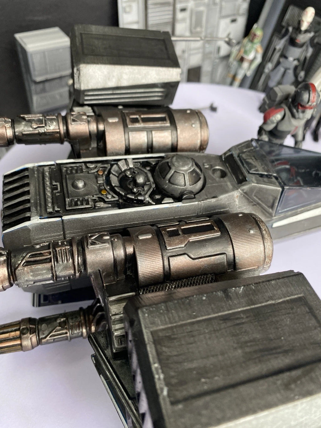 Star Wars Andor Rift Lance X Wing Jedi Sith Empire Vintage Kenner Custom