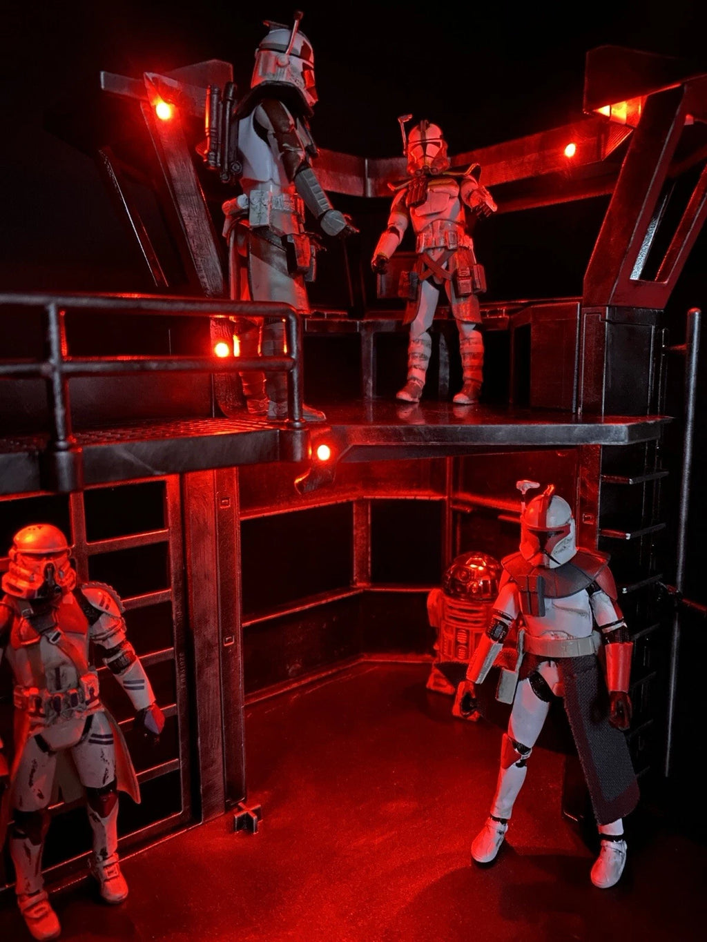 OCP Delta City Quarantine Tower RoboCop OCP Security Diorama Custom collectible