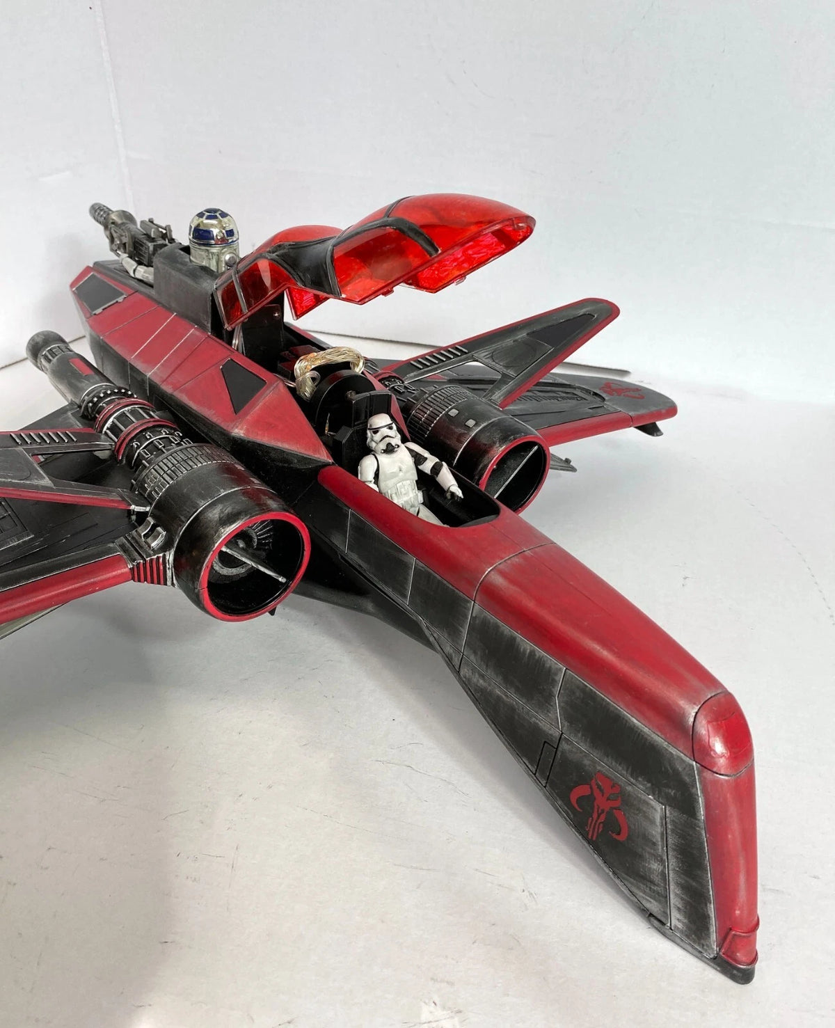 Star Wars Mandalorian Death watch Gunship Empire Vintage Kenner Black series - view 17