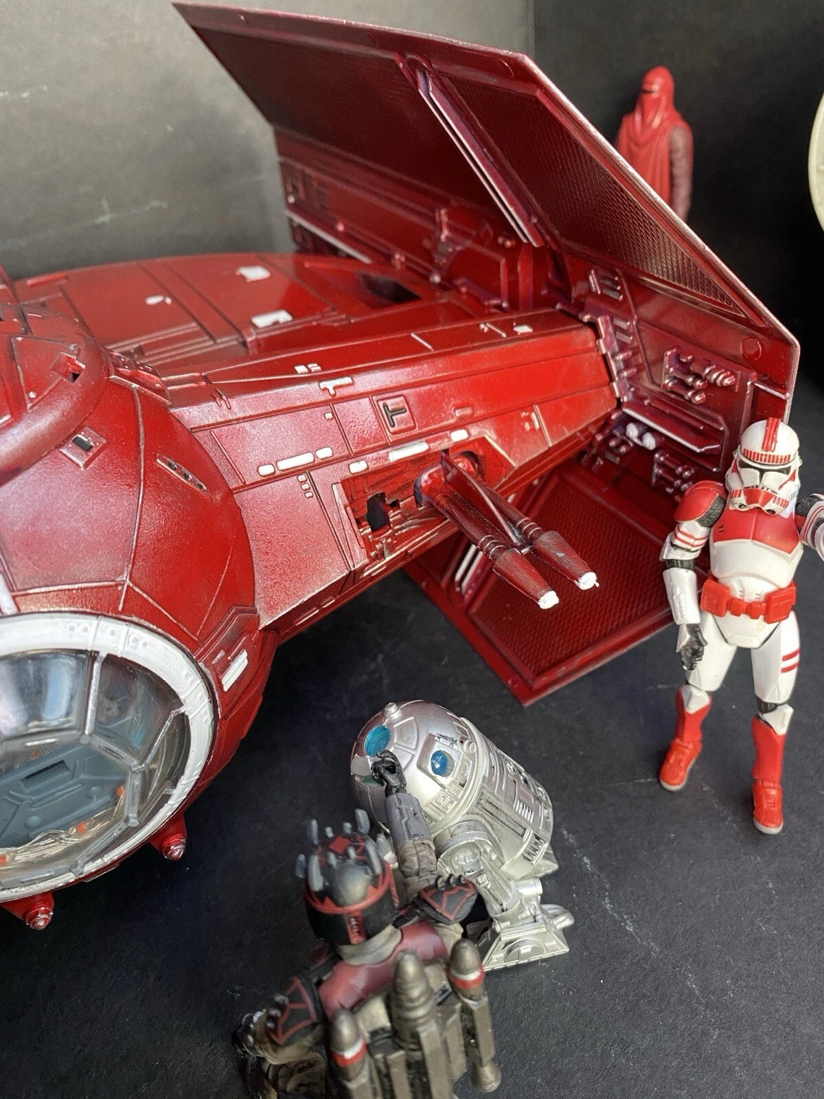 Star Wars TIE Fighter Custom Vintage Kenner Imperial Empire Sith ROTJ Collection