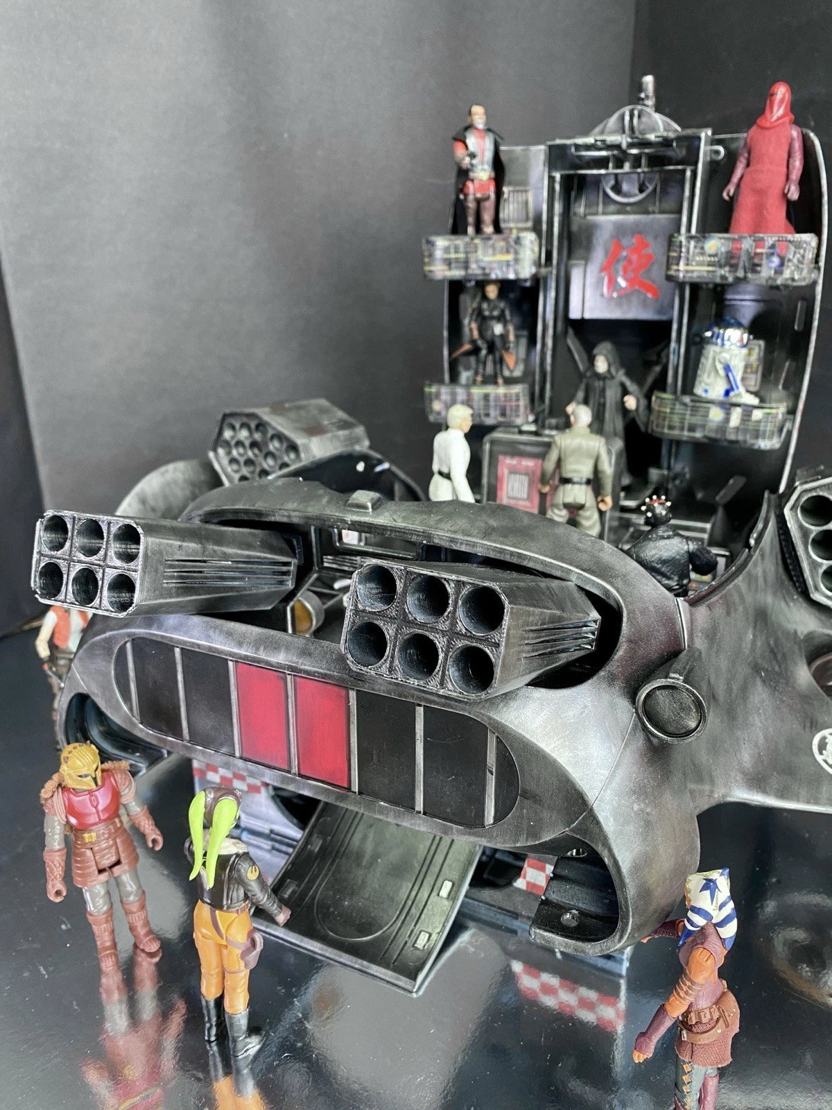 Sith Prototype Shuttle “Red Vortex” Custom Andor-Era Imperial Gunship Star Wars