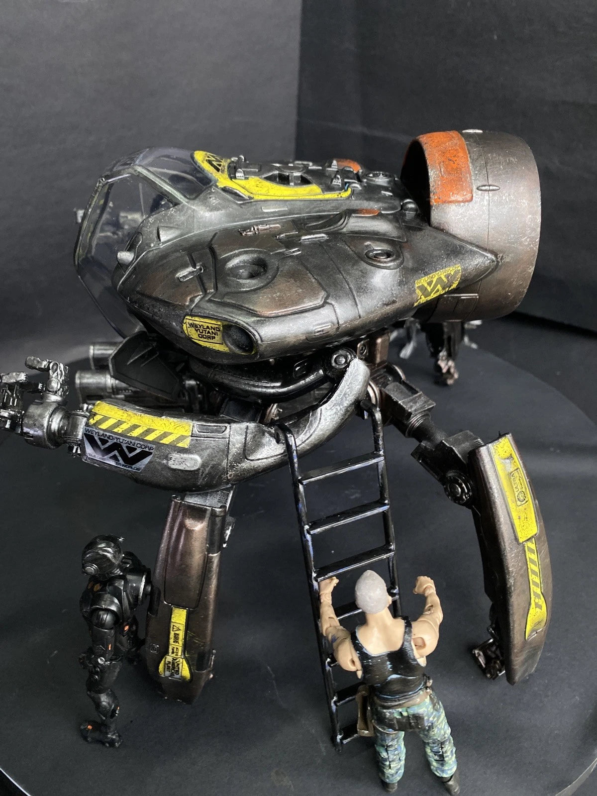 COBRA WIDOW-STINGER VAS-9 Assault Walker Custom VTOL Gunship GI Joe collectible