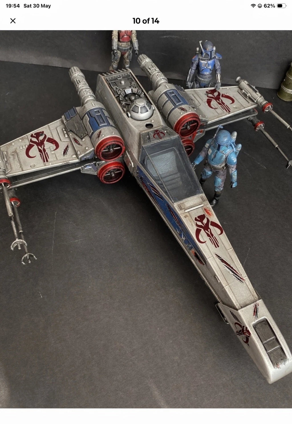Mandalorian Commission Star Wars Hand-Painted Kenner vintage Personalized