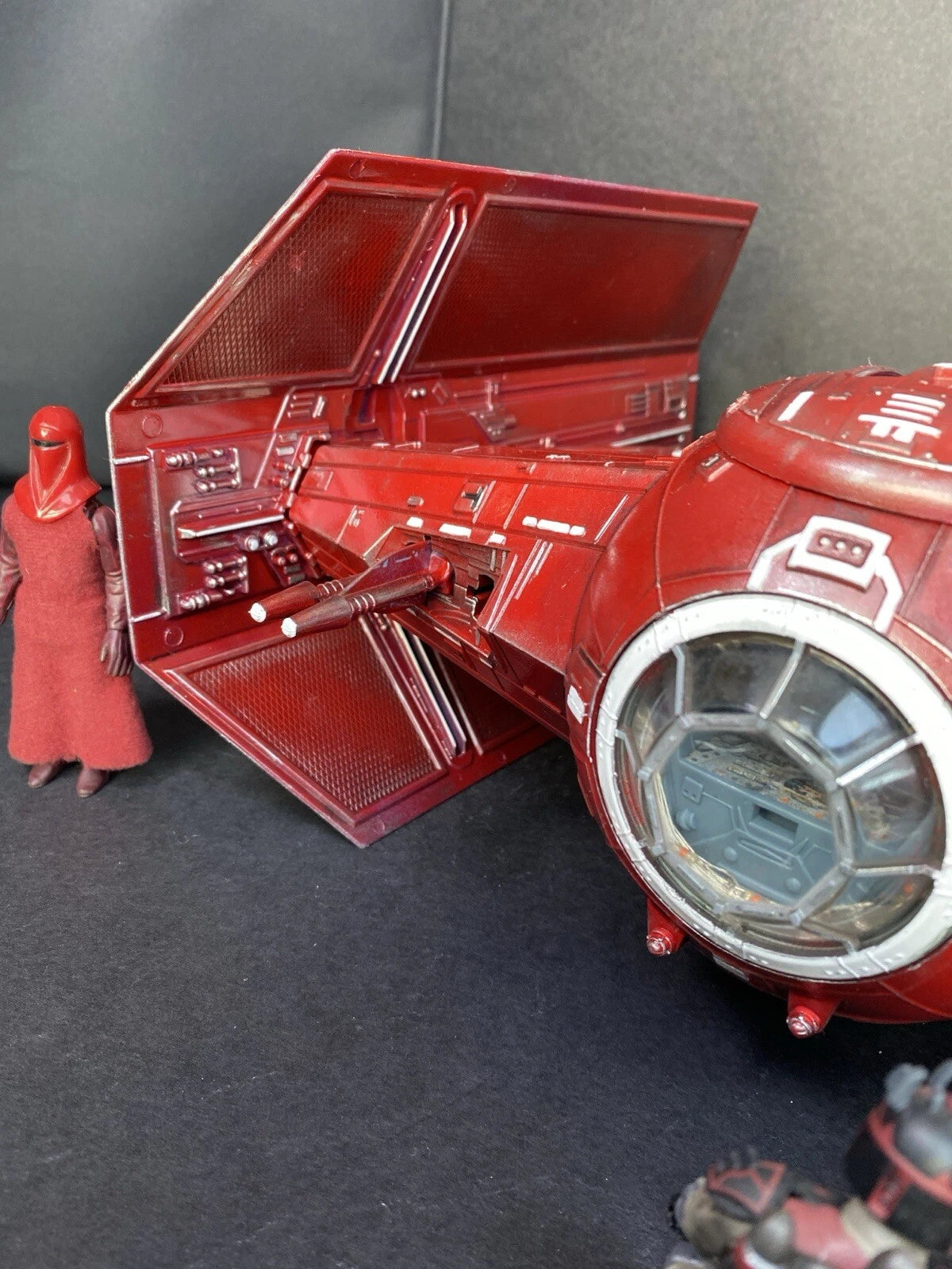 Star Wars TIE Fighter Custom Vintage Kenner Imperial Empire Sith ROTJ Collection