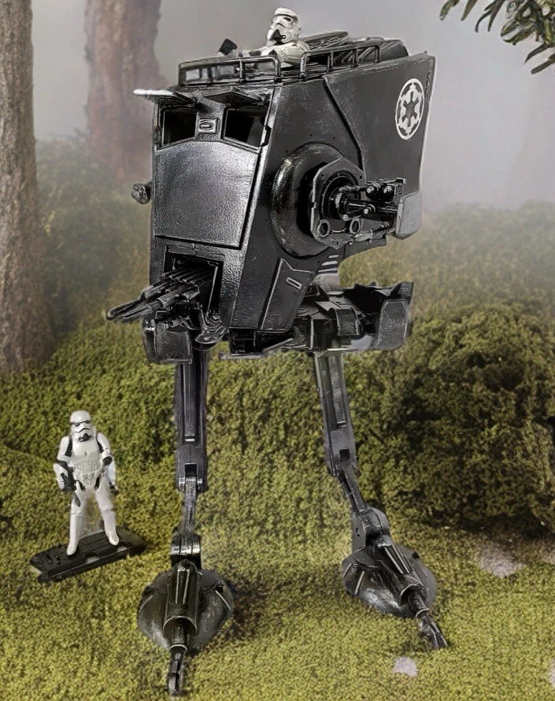 Star Wars kashyyyk trooper Ironstride AT ST Andor Empire Vintage Kenner Custom